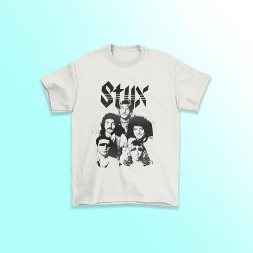 Styx Band Classic Rock Graphic Retro Music Fan Unisex TShirt